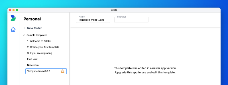 🔻 Unsupported templates — no problem